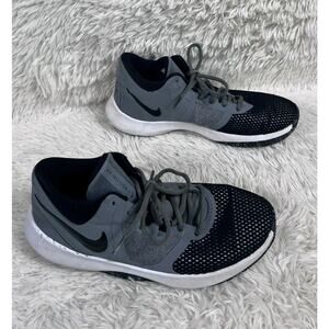 Nike AA7069-011 Mens Air Precision II Cool Grey Black Wolf Grey Sz 8 Basketball